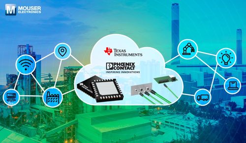 貿(mào)澤電子攜手德州儀器與菲尼克斯電氣，共推單對以太網(wǎng)技術(shù)革新工業(yè)網(wǎng)絡(luò)